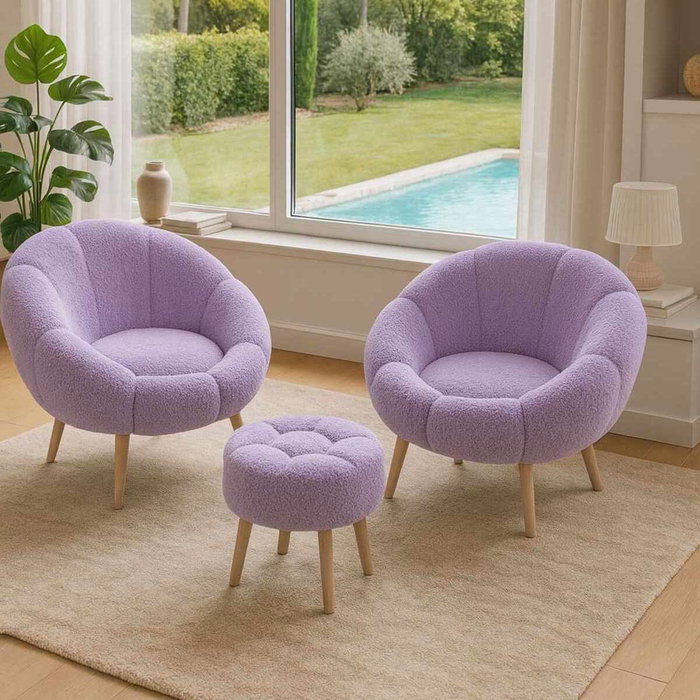 Atelier Del Sofa Lida Wellsoft - Lilac Atelier Del Sofa Lida Wellsoft - Lilac